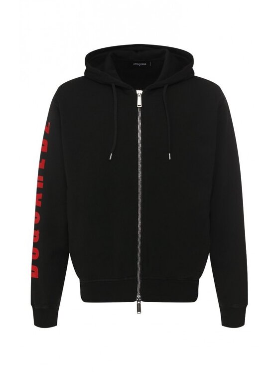 Dsquared2 Dsquared2 Mikina S74HG0062 S25030 900 Černá Regular Fit