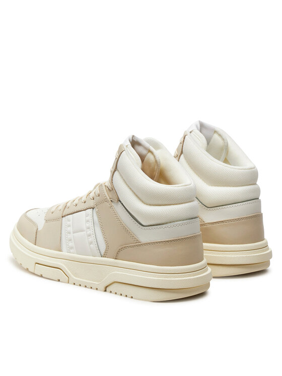 Tommy Jeans Tommy Jeans Tenisice The Brooklyn Mid Top EN0EN02579 Écru
