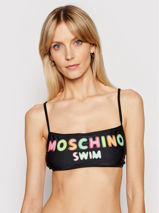 MOSCHINO Underwear & Swim Gornji del bikini A5723 5211 Črna