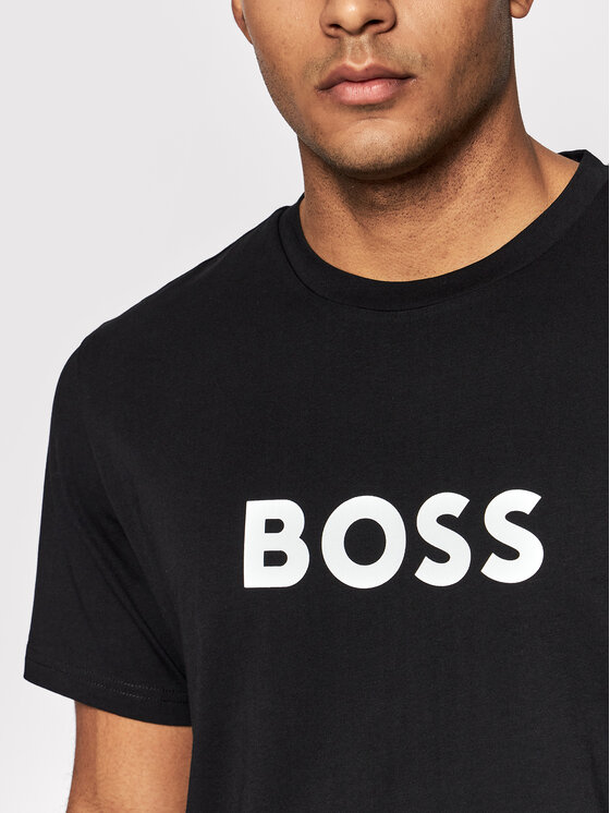 T-shirt 50469289 Nero Relaxed Fit