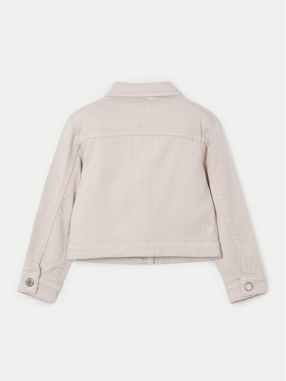 Mayoral Mayoral Jeansjacke 3407 Beige Regular Fit