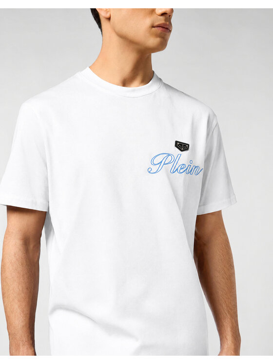 PHILIPP PLEIN PHILIPP PLEIN Tričko 31678 Biela Regular Fit