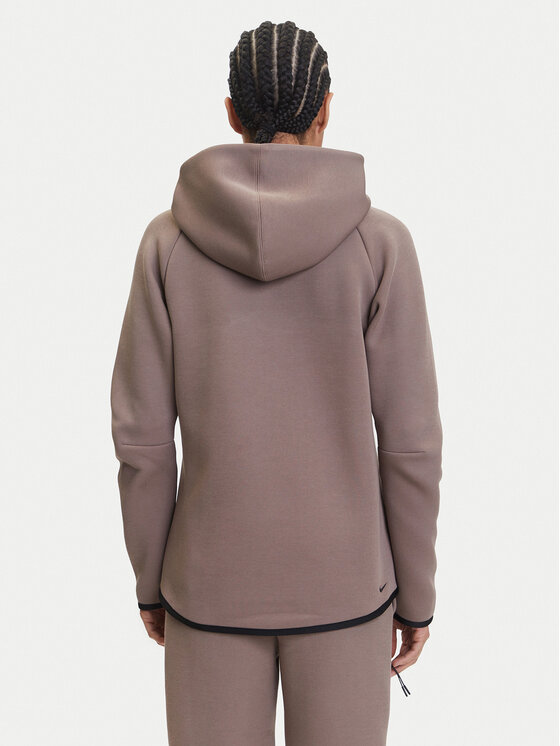 Nike Nike Mikina Tech Fleece Windrunner HV6747 Hnědá Regular Fit