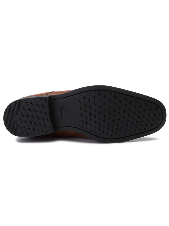 Clarks Clarks Pusbačiai Gilman Lace Ruda