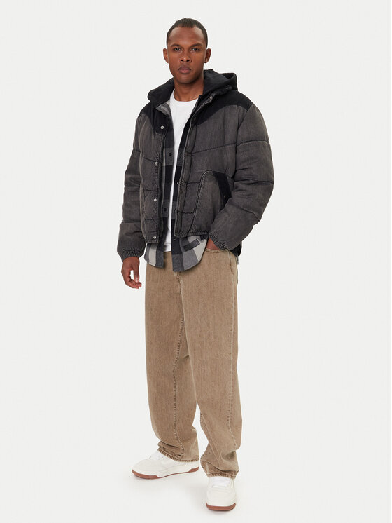 Levi's® Levi's® Vatovaná bunda Wild West 004EX-0001 Sivá Regular Fit