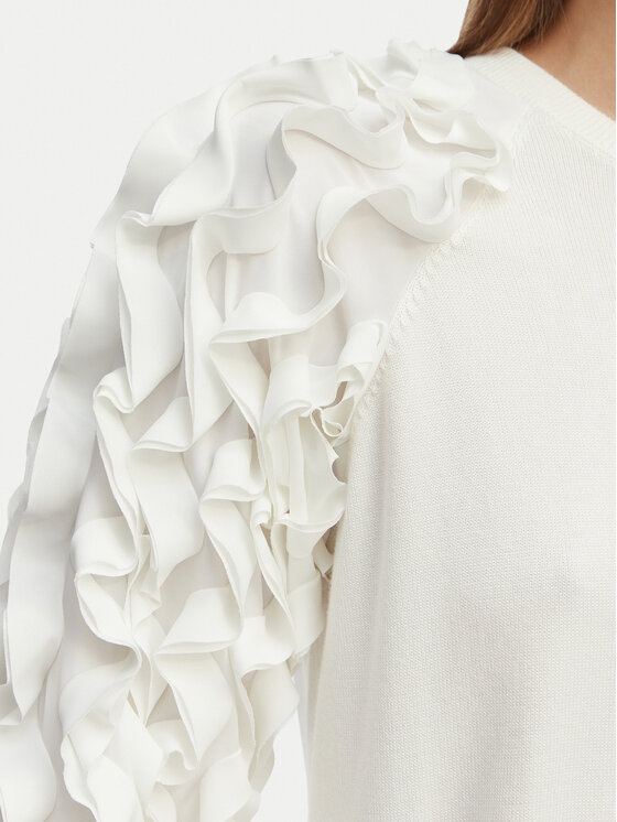 French Connection French Connection Maglione 798E1 Bianco Regular Fit