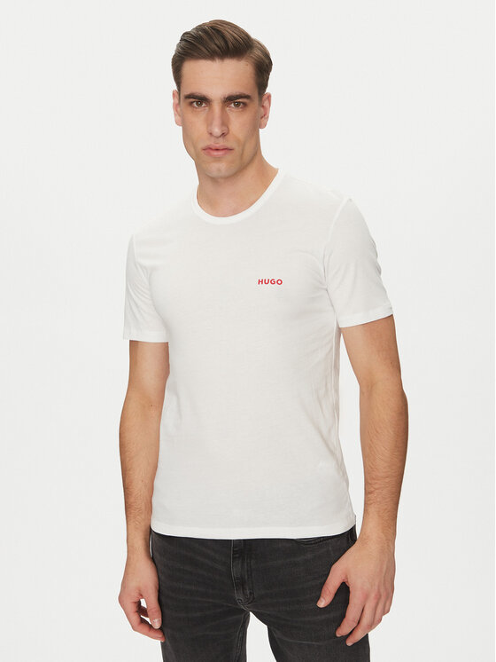 HUGO HUGO Súprava 3 tričiek T-Shirt Rn Triplet P 50532811 Farebná Regular Fit