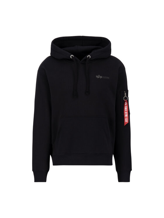 Alpha Industries Alpha Industries Bluza Air Force Hoodie Czarny Regular Fit