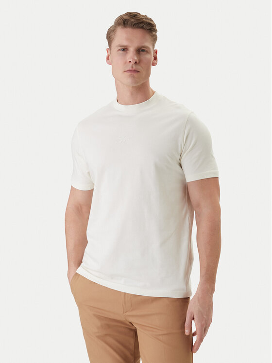 KARL LAGERFELD KARL LAGERFELD T-krekls 755047 562235 Bēšs Regular Fit