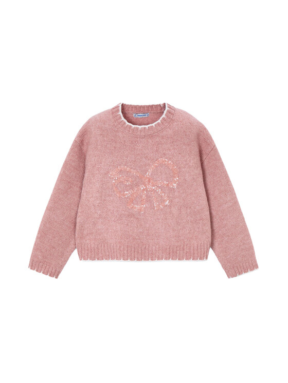 Mayoral Mayoral Pulover 4305 Roza Regular Fit