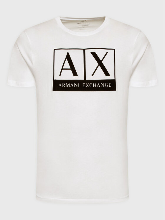 Armani Exchange Armani Exchange T-shirt 6LZTKE ZJ8EZ 1100 Bianco Regular Fit