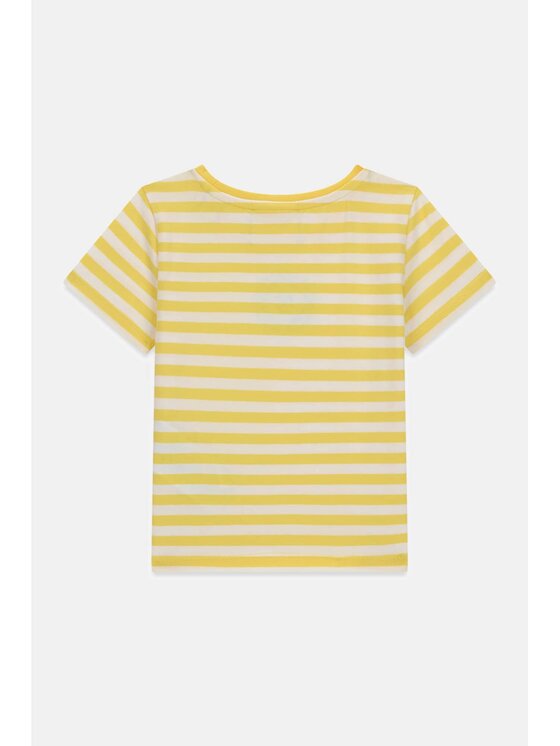Guess Kids Guess Kids T-Shirt 183584 Żółty Classic Fit