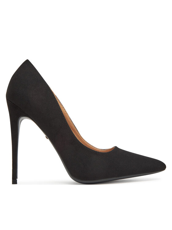 Pantofi cu toc subțire DeeZee DZ0023 Negru