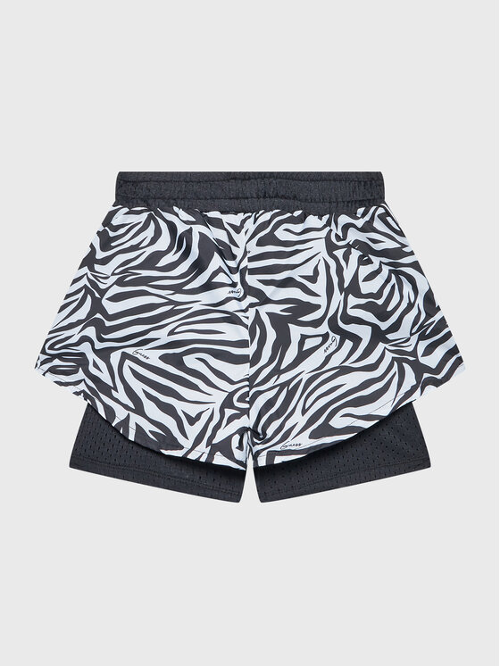 Guess Guess Športové kraťasy J3RD00 WDGX0 Čierna Regular Fit