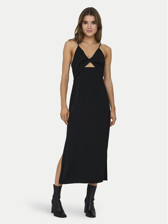 ONLY ONLY Ljetna haljina Iris 15319882 Crna Regular Fit
