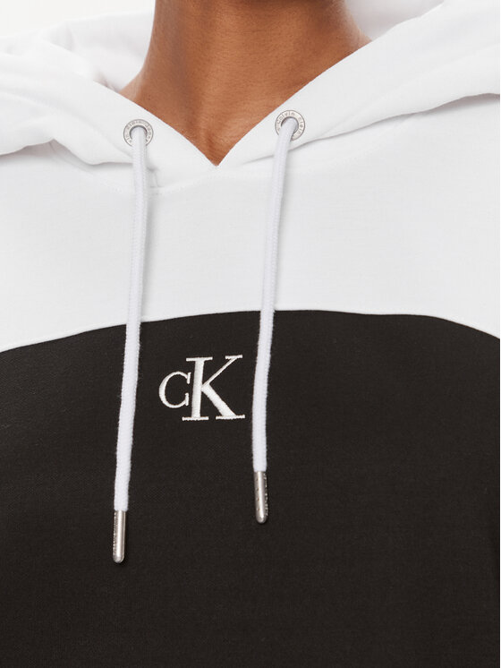 Calvin Klein Jeans Calvin Klein Jeans Džemper haljina J20J221410 Crna Regular Fit