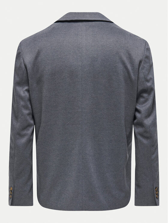 Only & Sons Only & Sons Marynarka Mark 22031060 Granatowy Slim Fit