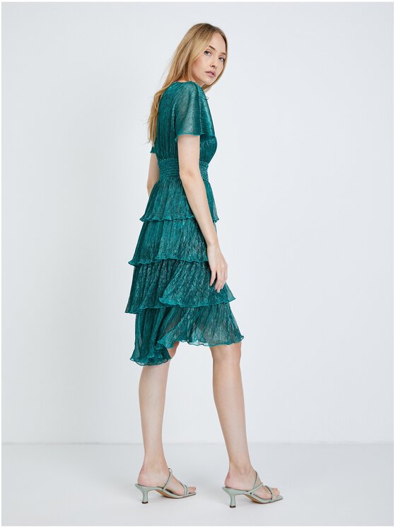Orsay Orsay Sukienka 470320-593000__36 Zielony Regular Fit