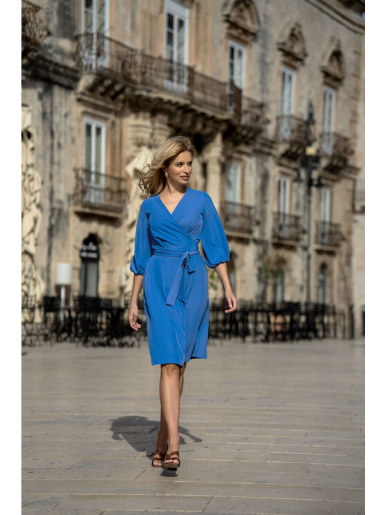 Stylove Stylove Abito da cocktail S340 Blu Regular Fit