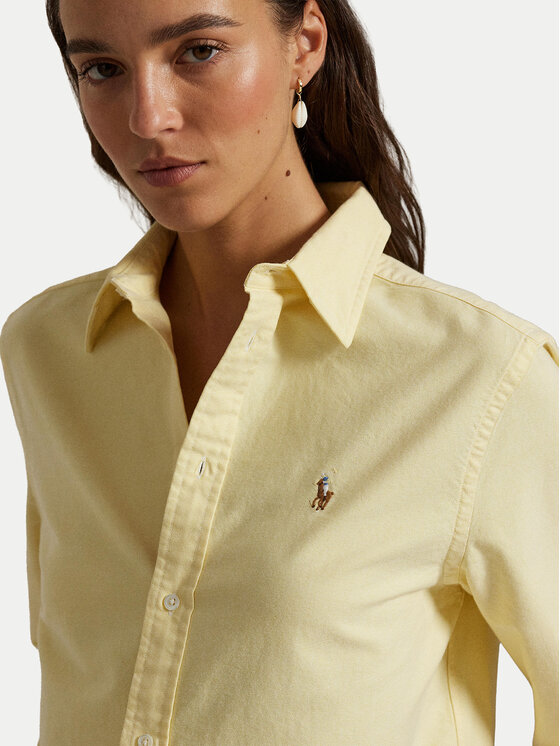 Polo Ralph Lauren Polo Ralph Lauren Košile 211970736505 Žlutá Relaxed Fit