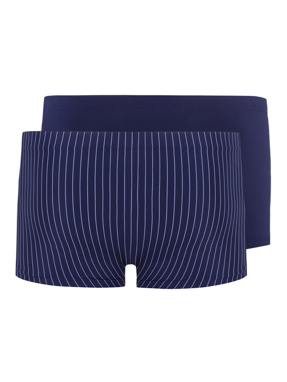 Skiny Skiny Sada 2 kusů boxerek 86001 Tmavomodrá
