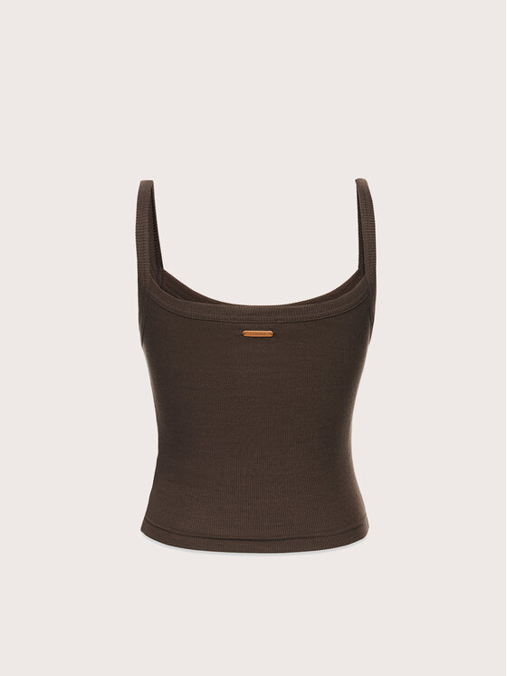 La Mania La Mania Biustonosz top TESSA 3 Brązowy Classic Fit