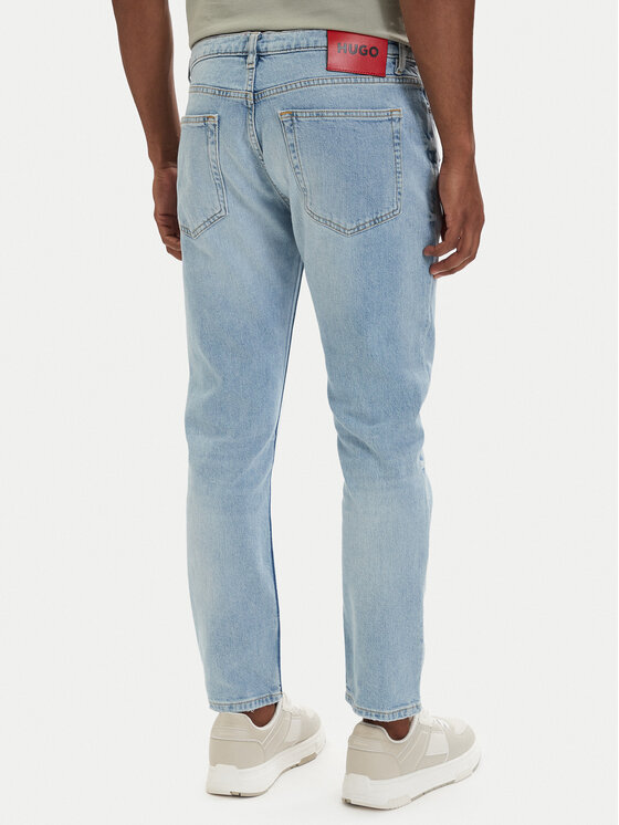 HUGO HUGO Džinsi 50556047 Gaiši zila Extra Slim Fit