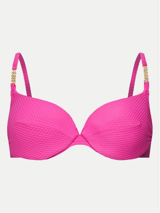 Selmark Selmark Góra od bikini BJ517 Różowy