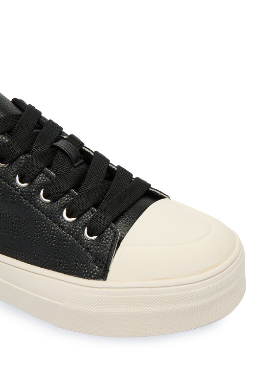 DKNY DKNY Trampki York Perf Lace UP K4533691 Czarny