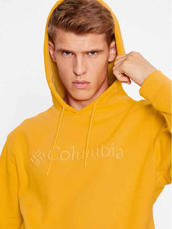 Columbia Columbia Bluza CSC Basic Logo™ II Hoodie Pomarańczowy Regular Fit