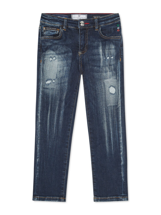 PHILIPP PLEIN PHILIPP PLEIN Jeansy 21195 Błękitny Comfort Fit