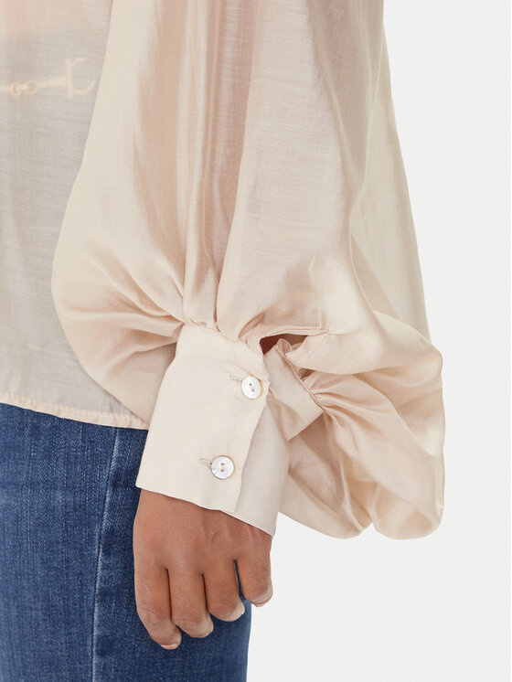ViCOLO ViCOLO Bluse TF0314 Beige Regular Fit