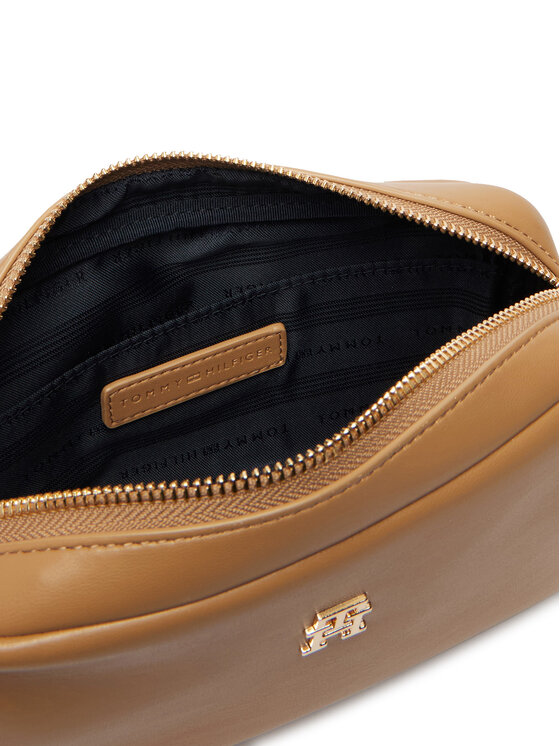 Tommy Hilfiger Tommy Hilfiger Torebka Th Essential Camera Bag AW0AW18370 Brązowy