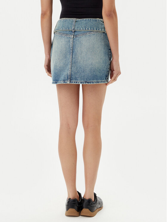 HUGO HUGO Spódnica jeansowa Gamini 50541549 Niebieski Regular Fit