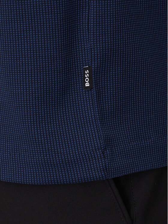 BOSS Boss Póló H-Tiburt 431 50518539 Sötétkék Regular Fit
