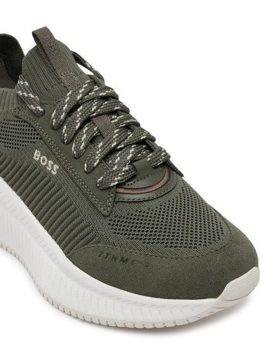 BOSS BOSS Sneakersy Ttnm Evo 50536413 Zielony