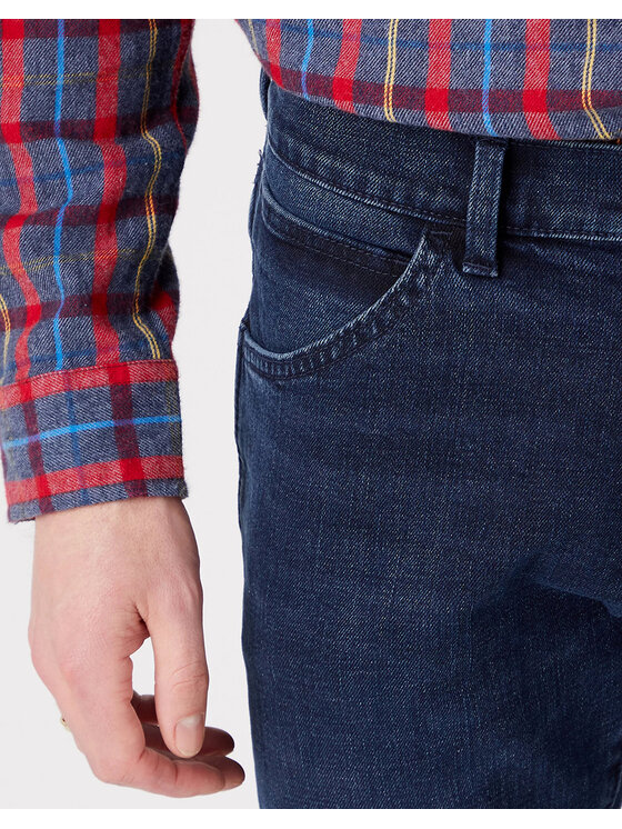 Wrangler Wrangler Jeans Bryson Blu scuro Skin Fit