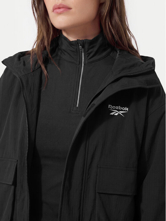 Reebok Reebok Demisezoninė striukė Agata RK25681CCW Juoda Regular Fit