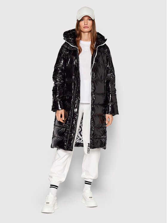 Ice Play Ice Play Pūkinė striukė 22I U2M0 J081 6403 9000 Juoda Regular Fit