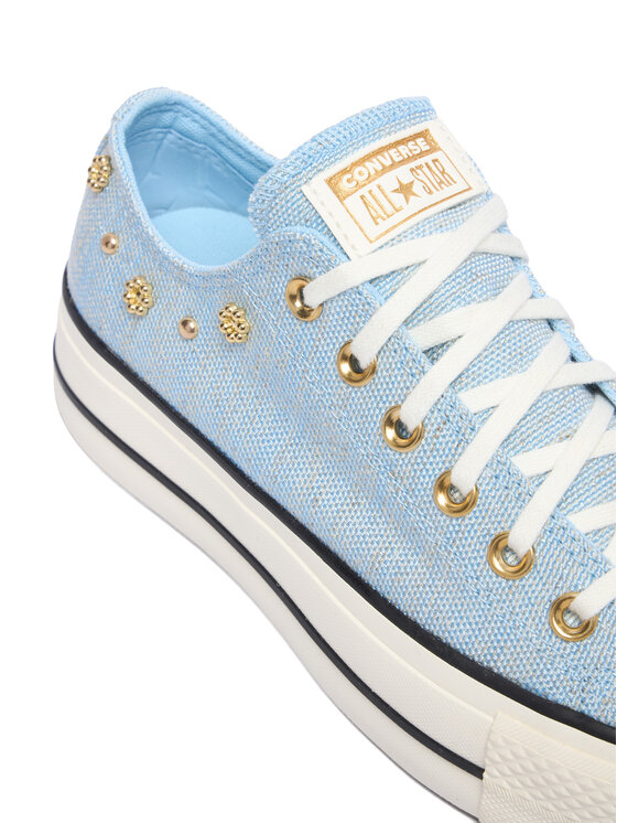 Converse Converse Кецове Chuck Taylor All Star Heathered Glam A17596C Син