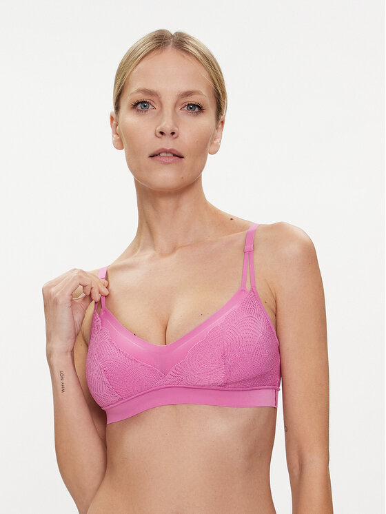 Chantelle Podprsenka Bralette Soft Stretch C11GQ9 Ružová