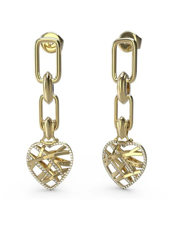 Guess Guess Kolczyki JUBE03096JWYGT/U Złoty