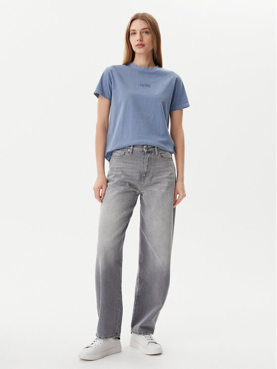 Napapijri Napapijri Tričko S-Azure NP0A4IG3 Modrá Regular Fit