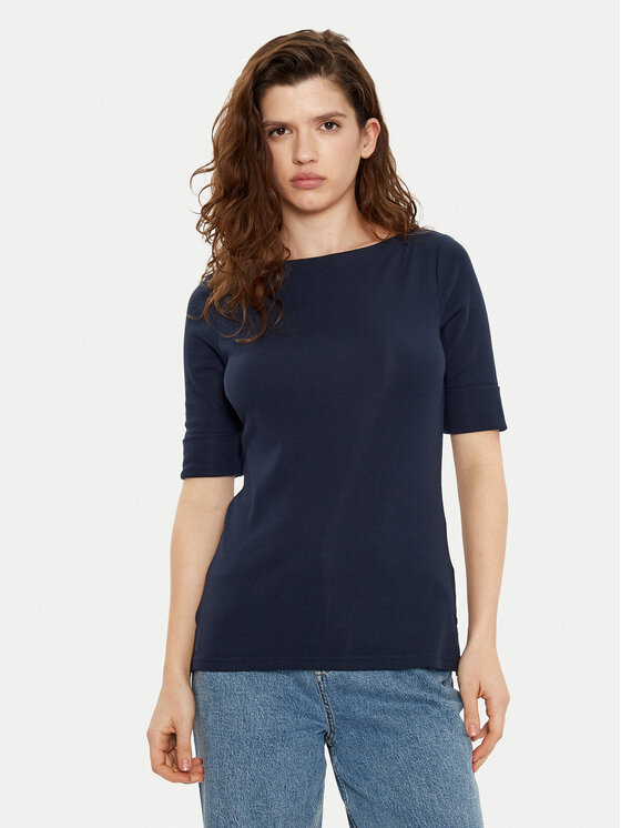 Lauren Ralph Lauren Blúzka 200654963 Tmavomodrá Regular Fit