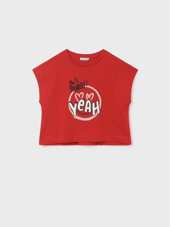 Mayoral Mayoral T-Shirt 6053 Czerwony