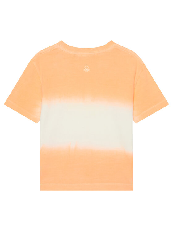 United Colors Of Benetton United Colors Of Benetton T-shirt 3NPDG10J5 Narančasta Regular Fit