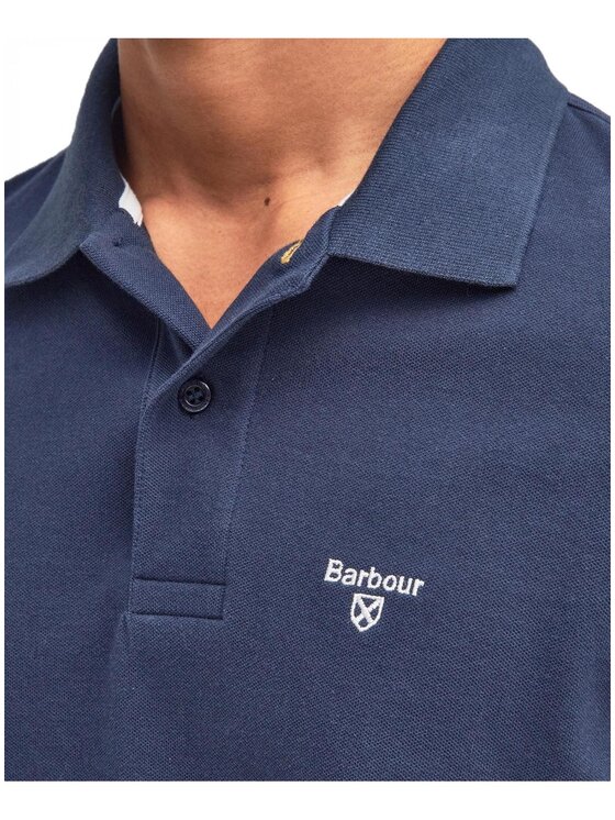 Barbour Barbour T-Shirt 251mmml1367-ny31 Niebieski Regular Fit