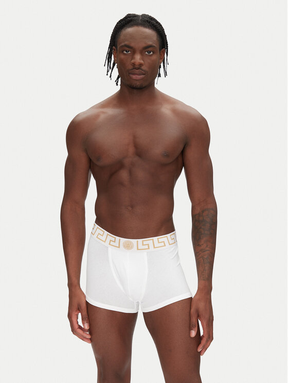 Versace Versace Set di 3 boxer AU10326 Bianco