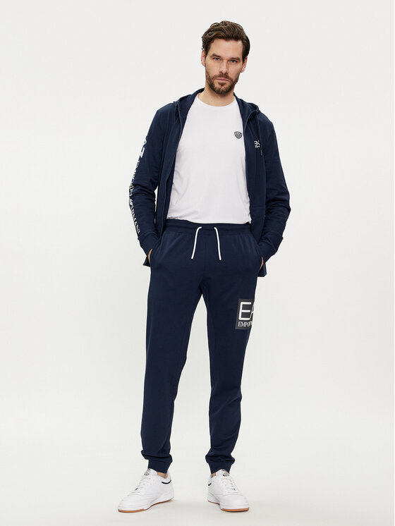 EA7 Emporio Armani EA7 Emporio Armani Pulóver 8NPM13 PJ05Z 1554 Sötétkék Regular Fit