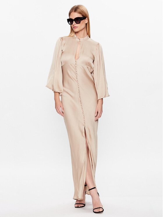 Herskind Herskind Abito da sera Shila 4832370 Oro Regular Fit